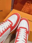 Louis Vuitton Men White Red  Leather