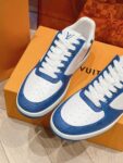 Louis Vuitton Men White  Blue  Leather