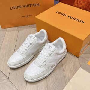 Louis Vuitton Men White  Leather