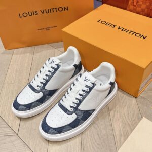 Louis Vuitton Men White Blue