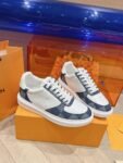 Louis Vuitton Men White Blue