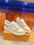 Louis Vuitton Men White Yellow