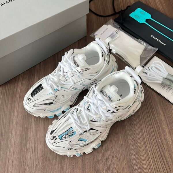 Balenciaga Track 3.0 White Paint