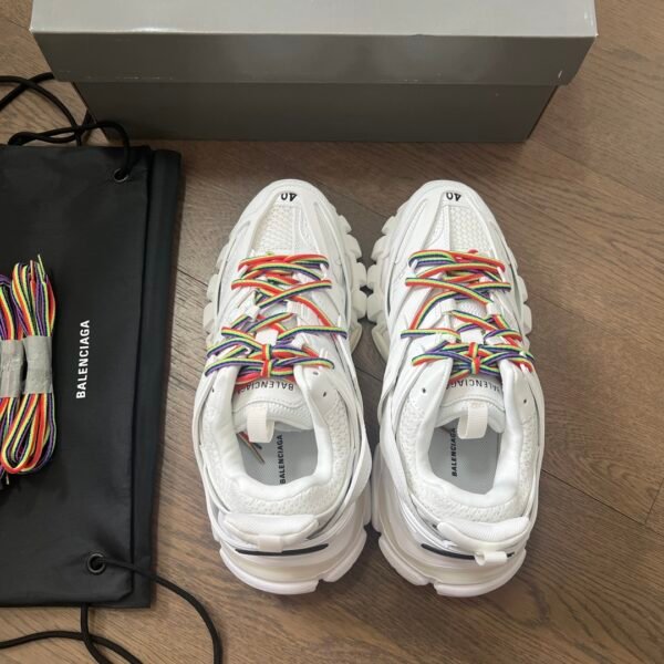 Balenciaga Track 3.0 White Color Shoelace