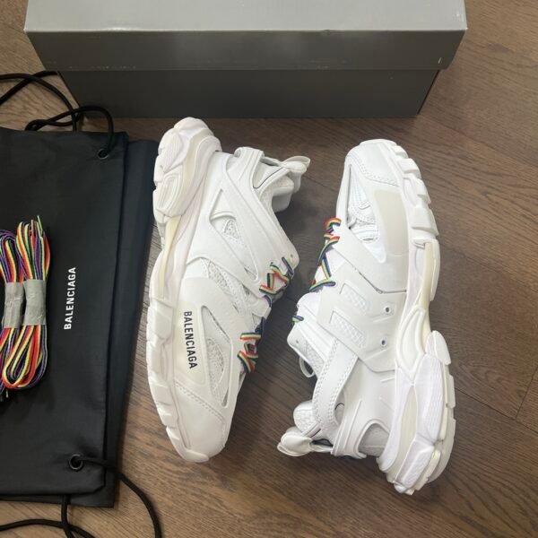 Balenciaga Track 3.0 White Color Shoelace