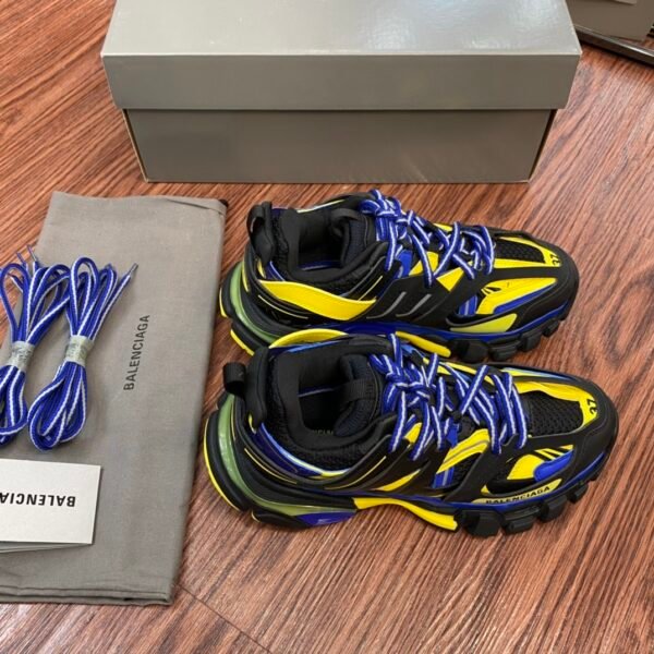 Balenciaga Track 3.0 Black Yellow Blue