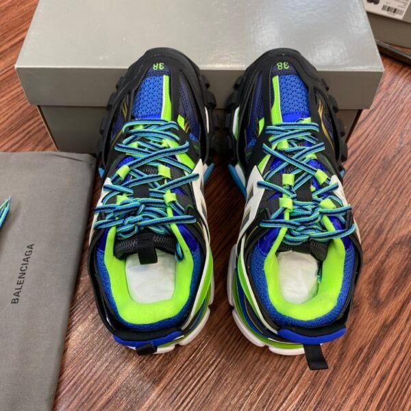 Balenciaga Track 3.0 Black Florescence Blue