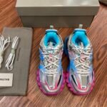 Balenciaga Track 3.0 Blue Silver Pink