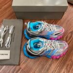 Balenciaga Track 3.0 Blue Silver Pink