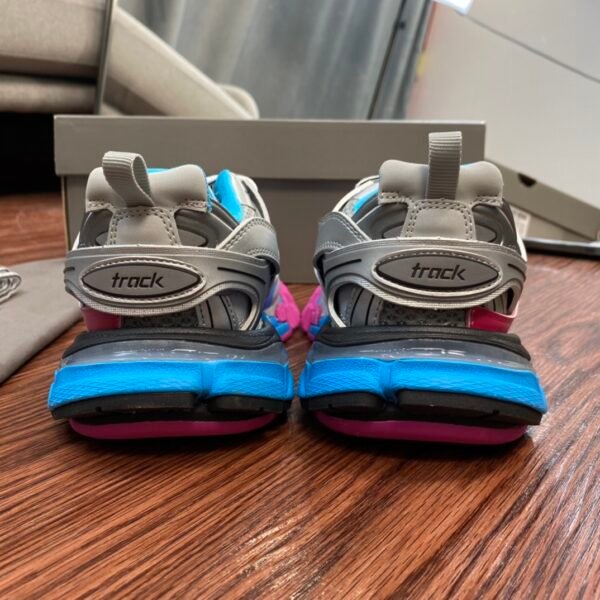 Balenciaga Track 3.0 Blue Silver Pink