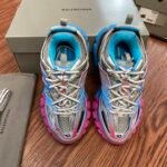 Balenciaga Track 3.0 Blue Silver Pink
