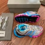 Balenciaga Track 3.0 Blue Silver Pink