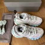 Balenciaga Track 3.0 White and Blue Purple