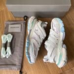 Balenciaga Track 3.0 White and Blue Purple