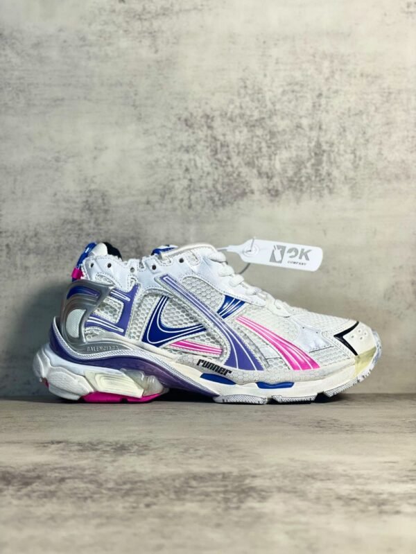Balenciaga Runner White Blue Pink