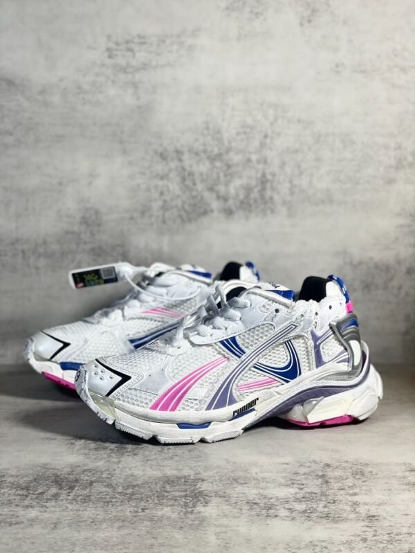 Balenciaga Runner White Blue Pink