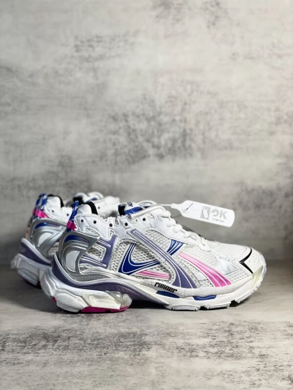 Balenciaga Runner White Blue Pink