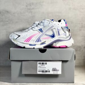 Balenciaga Runner White Blue Pink