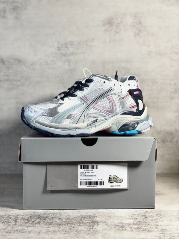 Balenciaga Runner White Blue