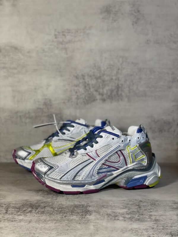 Balenciaga Runner White Blue Yellow