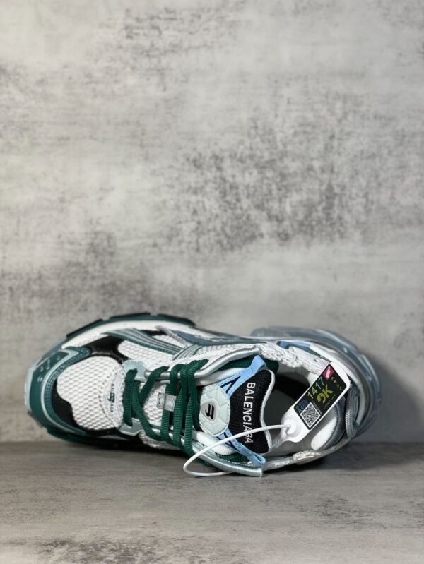 Balenciaga Runner White Blue Green