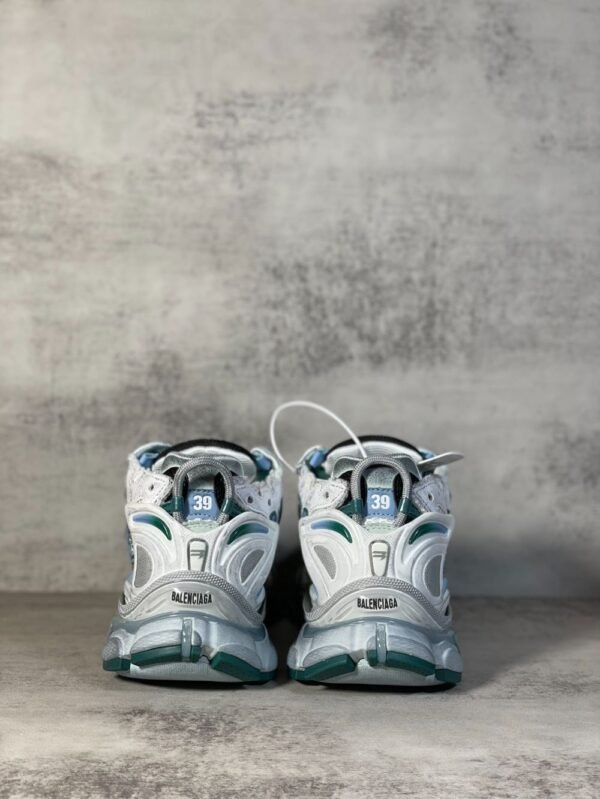 Balenciaga Runner White Blue Green