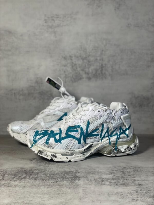 Balenciaga Runner White Blue