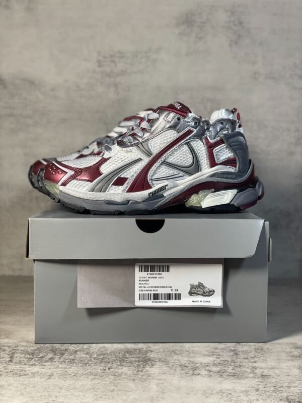 Balenciaga Runner Grey Wine Red White