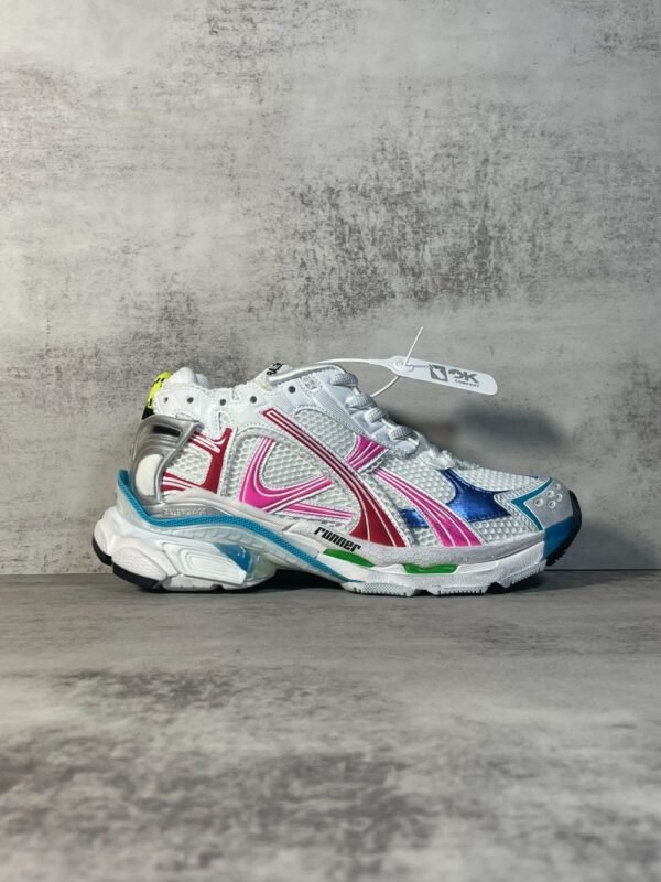 Balenciaga Runner White Pink Blue