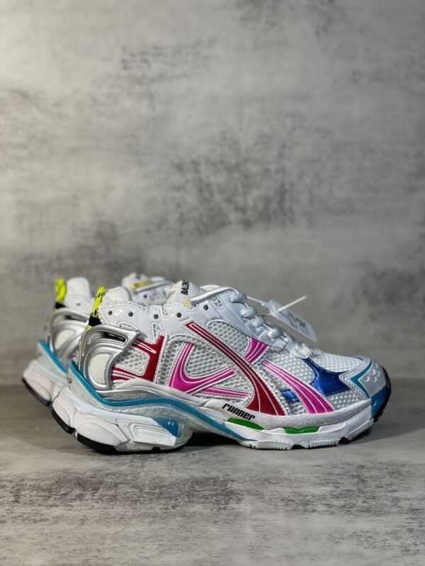 Balenciaga Runner White Pink Blue