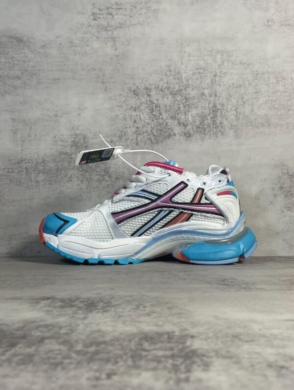Balenciaga Runner White Blue Grey