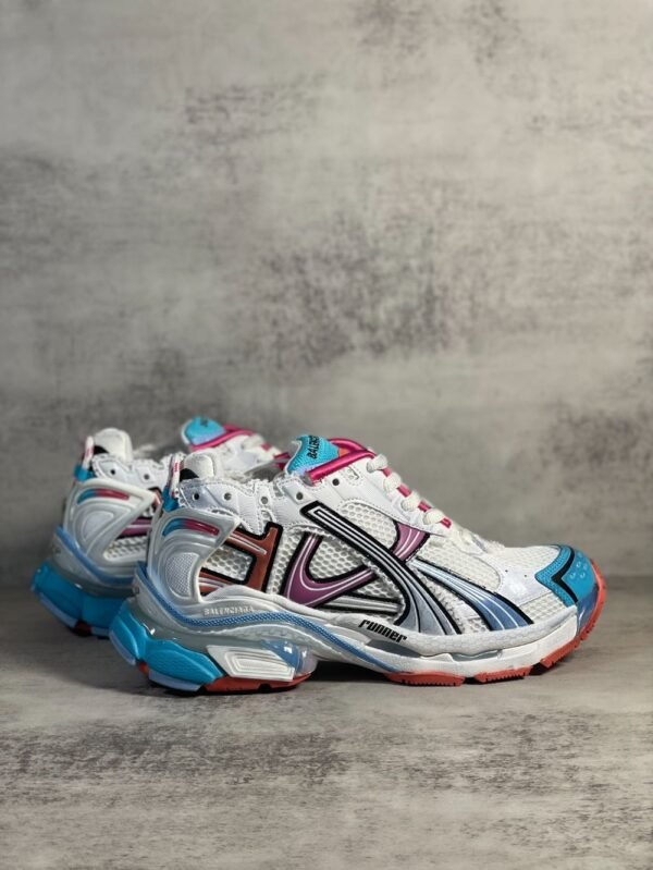 Balenciaga Runner White Blue Grey