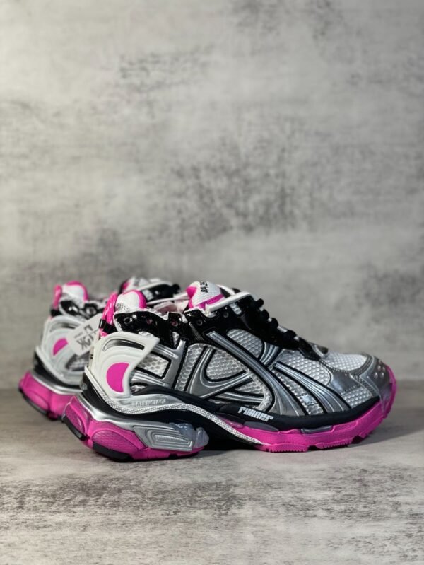 Balenciaga Runner Silver Black Pink