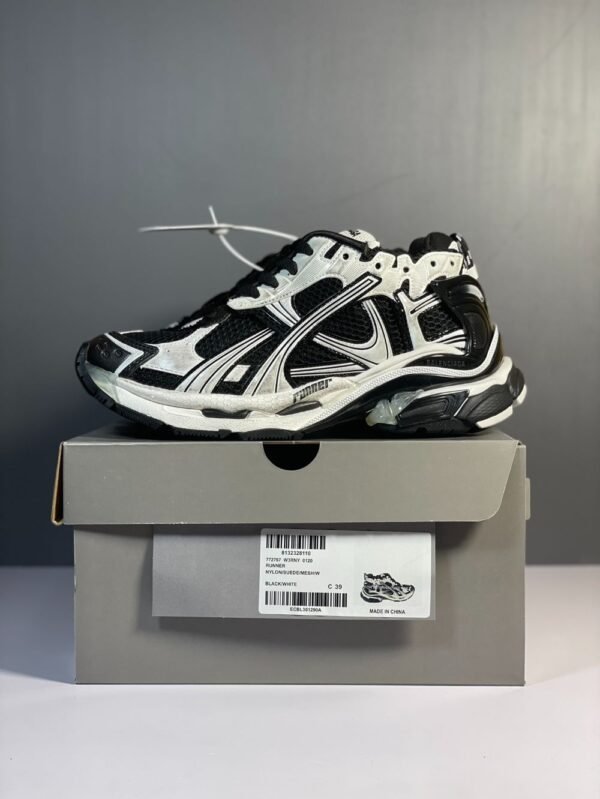 Balenciaga Runner Black White
