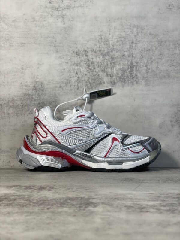 Balenciaga Runner White Grey Red