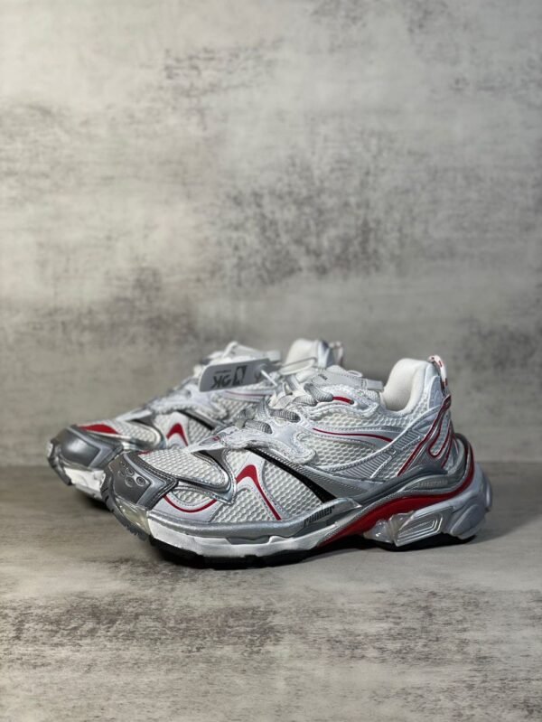 Balenciaga Runner White Grey Red