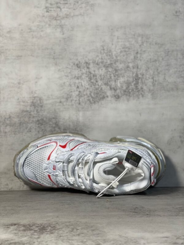 Balenciaga Runner White Beige Red