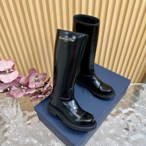 Dior Long Boots Light Brown