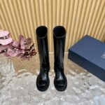 Dior Long Boots Light Brown