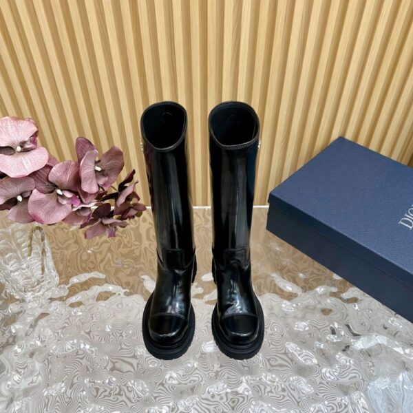 Dior Long Boots Light Brown