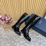 Dior Long Boots Light Brown