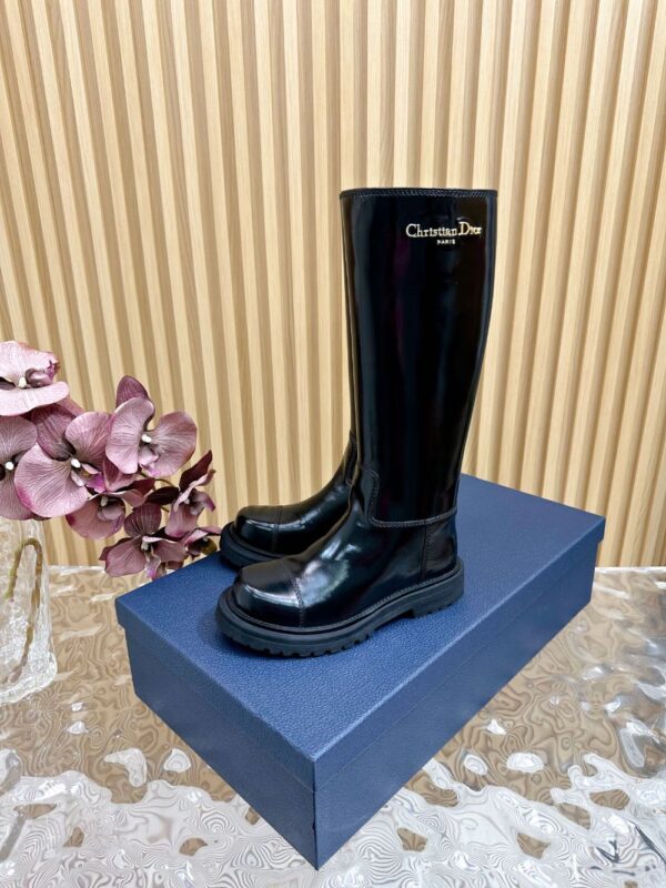 Dior Long Boots Light Brown