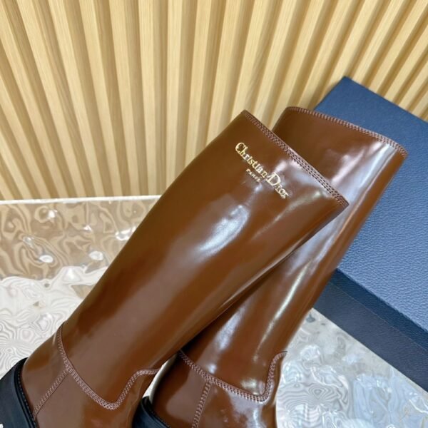 Dior Long Boots Brown