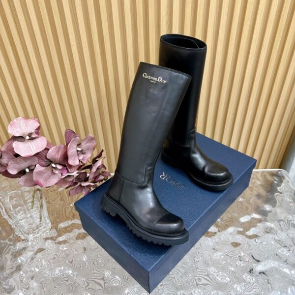 Dior Long Boots Black