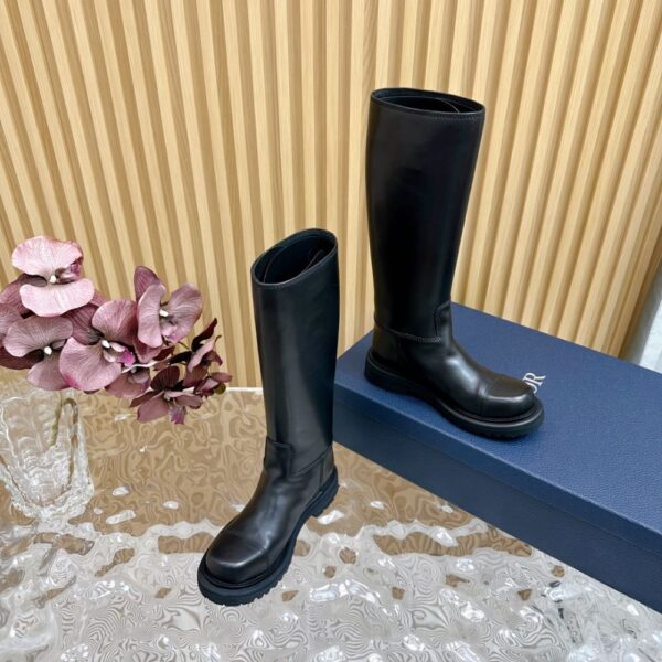 Dior Long Boots Black