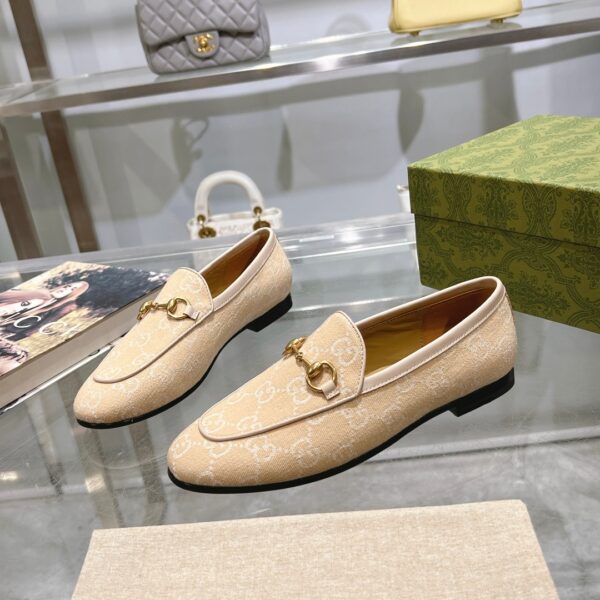 Gucci Loafer Old Logo Khaki
