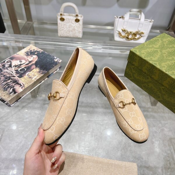 Gucci Loafer Old Logo Khaki