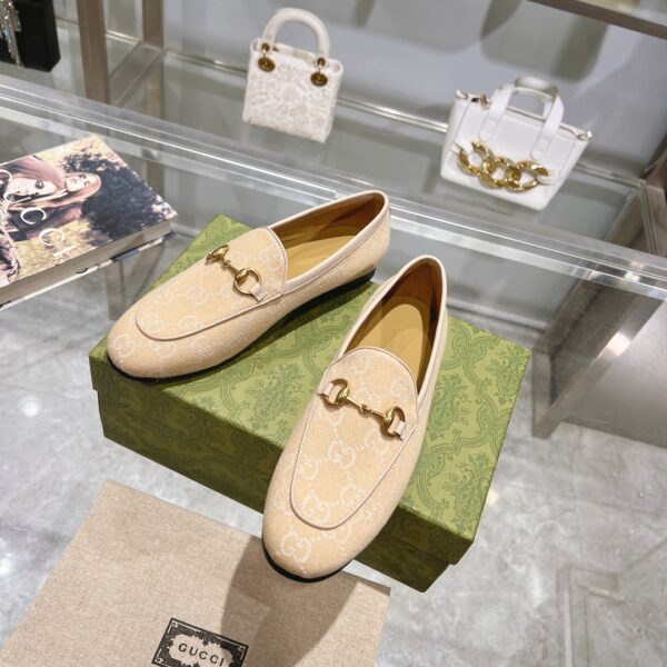 Gucci Loafer Old Logo Khaki