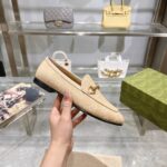 Gucci Loafer Old Logo Khaki