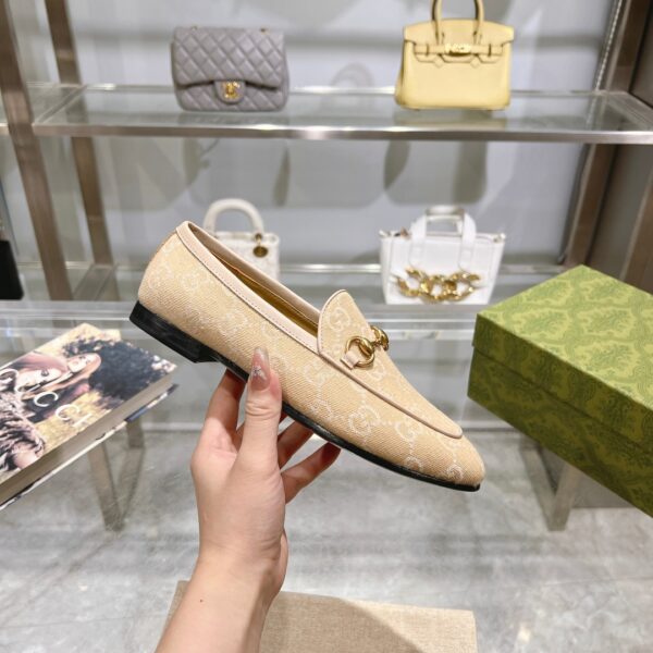 Gucci Loafer Old Logo Khaki